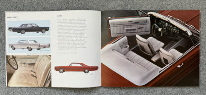 1966 Mercury and Comet Brochure Montclair, Monterey, Cyclone, Park Lane - Image 8