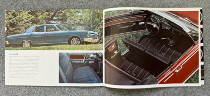 1966 Mercury and Comet Brochure Montclair, Monterey, Cyclone, Park Lane - Image 14