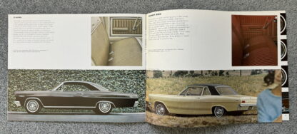 1966 Mercury and Comet Brochure Montclair, Monterey, Cyclone, Park Lane - Image 15