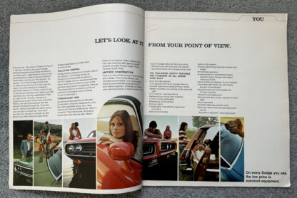 1971 Dodge Range Charger Challenger Coronet Dart Monaco Polara Brochure - Image 2