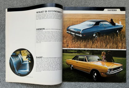 1971 Dodge Range Charger Challenger Coronet Dart Monaco Polara Brochure - Image 3