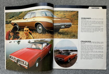 1971 Dodge Range Charger Challenger Coronet Dart Monaco Polara Brochure - Image 4