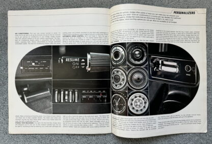 1971 Dodge Range Charger Challenger Coronet Dart Monaco Polara Brochure - Image 11