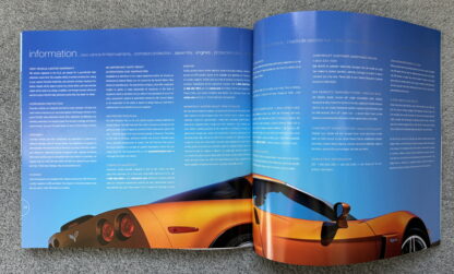 2007 Chevrolet Corvette Coupe Convertible Z06 Premium Brochure - Image 12