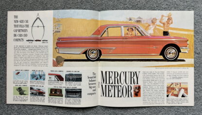 1962 Ford Comet, Meteor, Monterey Range Brochure - Image 7