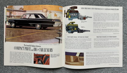 1962 Ford Comet, Meteor, Monterey Range Brochure - Image 9