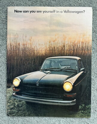 1966 Volkswagen Type 3 1600 Fastback Sedan Brochure