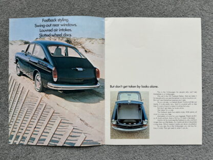 1966 Volkswagen Type 3 1600 Fastback Sedan Brochure - Image 2