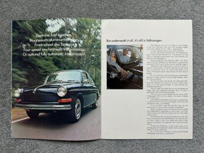 1966 Volkswagen Type 3 1600 Fastback Sedan Brochure - Image 3