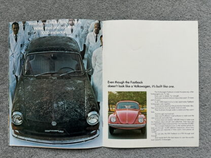 1966 Volkswagen Type 3 1600 Fastback Sedan Brochure - Image 5