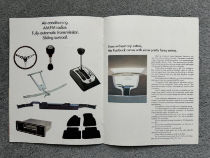 1966 Volkswagen Type 3 1600 Fastback Sedan Brochure - Image 7