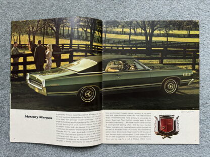 1967 Mercury and Comet Brochure Montclair, Monterey, Cyclone, Park Lane - Image 2