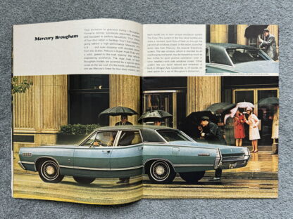 1967 Mercury and Comet Brochure Montclair, Monterey, Cyclone, Park Lane - Image 4