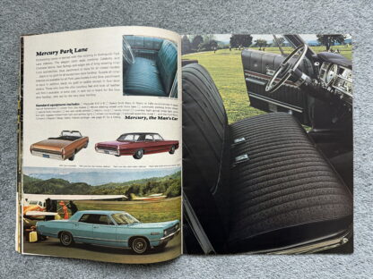 1967 Mercury and Comet Brochure Montclair, Monterey, Cyclone, Park Lane - Image 6