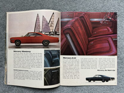 1967 Mercury and Comet Brochure Montclair, Monterey, Cyclone, Park Lane - Image 9