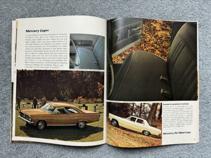 1967 Mercury and Comet Brochure Montclair, Monterey, Cyclone, Park Lane - Image 16