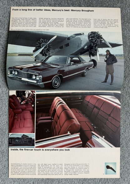 1968 Mercury Brochure Montclair, Monterey, Cougar, Cyclone, Park Lane - Image 2