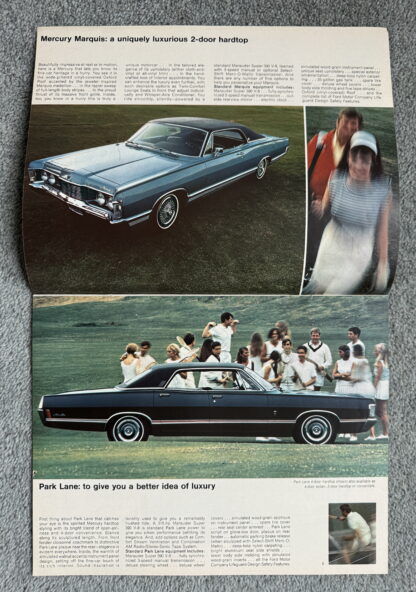 1968 Mercury Brochure Montclair, Monterey, Cougar, Cyclone, Park Lane - Image 3