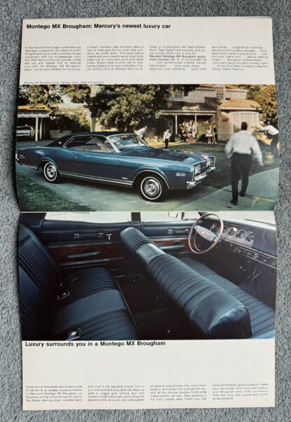 1968 Mercury Brochure Montclair, Monterey, Cougar, Cyclone, Park Lane - Image 6