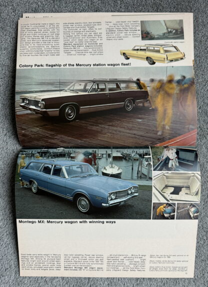 1968 Mercury Brochure Montclair, Monterey, Cougar, Cyclone, Park Lane - Image 8