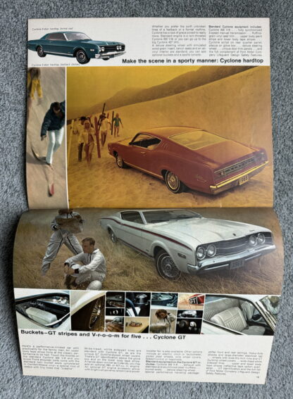 1968 Mercury Brochure Montclair, Monterey, Cougar, Cyclone, Park Lane - Image 10