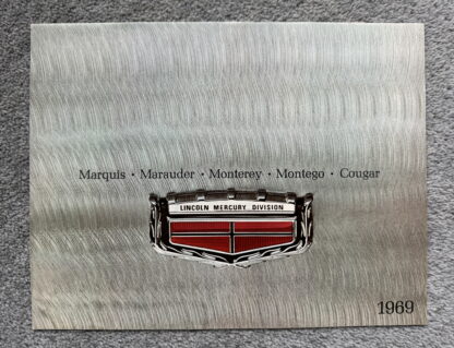 1969 Mercury Brochure Marauder, Marquis, Monterey, Cougar, Cyclone