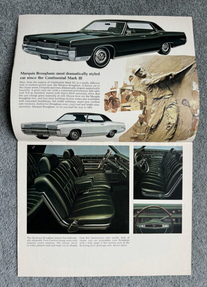 1969 Mercury Brochure Marauder, Marquis, Monterey, Cougar, Cyclone - Image 2