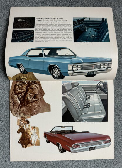 1969 Mercury Brochure Marauder, Marquis, Monterey, Cougar, Cyclone - Image 4