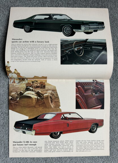 1969 Mercury Brochure Marauder, Marquis, Monterey, Cougar, Cyclone - Image 5