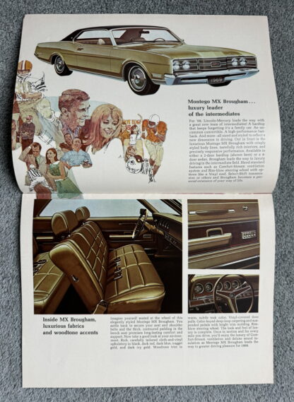 1969 Mercury Brochure Marauder, Marquis, Monterey, Cougar, Cyclone - Image 6