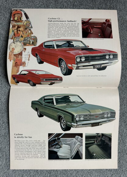 1969 Mercury Brochure Marauder, Marquis, Monterey, Cougar, Cyclone - Image 7
