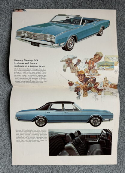 1969 Mercury Brochure Marauder, Marquis, Monterey, Cougar, Cyclone - Image 8
