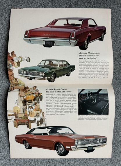 1969 Mercury Brochure Marauder, Marquis, Monterey, Cougar, Cyclone - Image 9