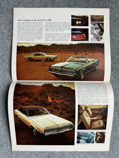 1969 Mercury Brochure Marauder, Marquis, Monterey, Cougar, Cyclone - Image 11