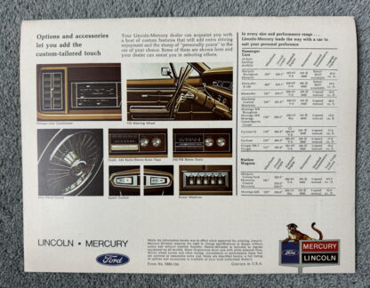 1969 Mercury Brochure Marauder, Marquis, Monterey, Cougar, Cyclone - Image 13