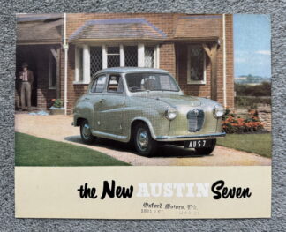 1952 Austin A30 Seven Brochure