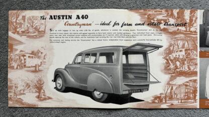 1951 Austin A40 Countryman Brochure - Image 3
