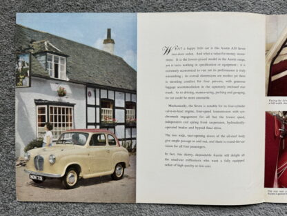 1954 Austin A30 Seven Brochure - Image 2