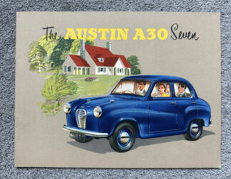 1952 Austin A30 Seven Brochure