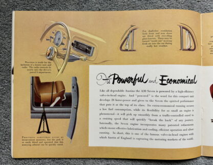 1952 Austin A30 Seven Brochure - Image 10