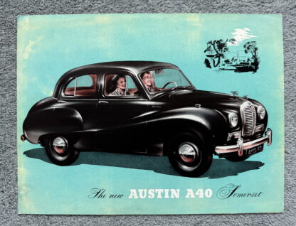 1952 Austin A40 Somerset Brochure