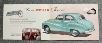 1952 Austin A40 Somerset Brochure - Image 2