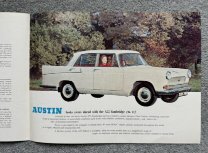 1959 Austin A55 Cambridge Brochure - Image 3