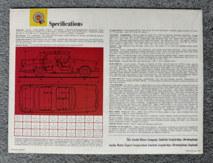1959 Austin A55 Cambridge Brochure - Image 11