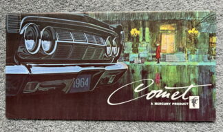 1964 Mercury Comet Range Brochure