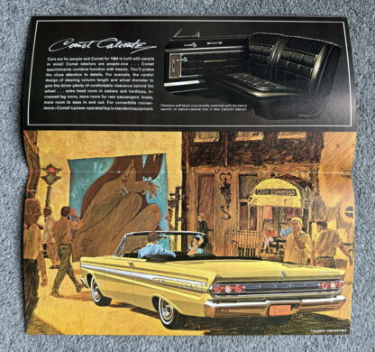 1964 Mercury Comet Range Brochure - Image 7