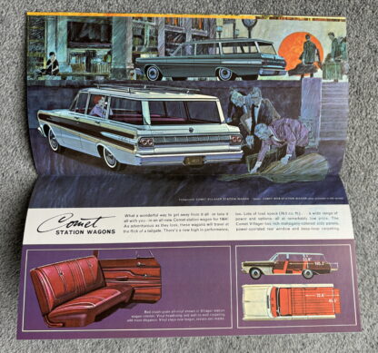 1964 Mercury Comet Range Brochure - Image 10