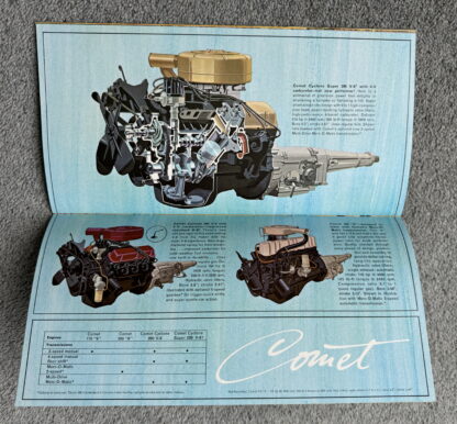 1964 Mercury Comet Range Brochure - Image 11