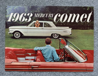 1963 Mercury Comet Range Brochure