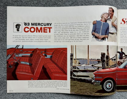 1963 Mercury Comet Range Brochure - Image 2